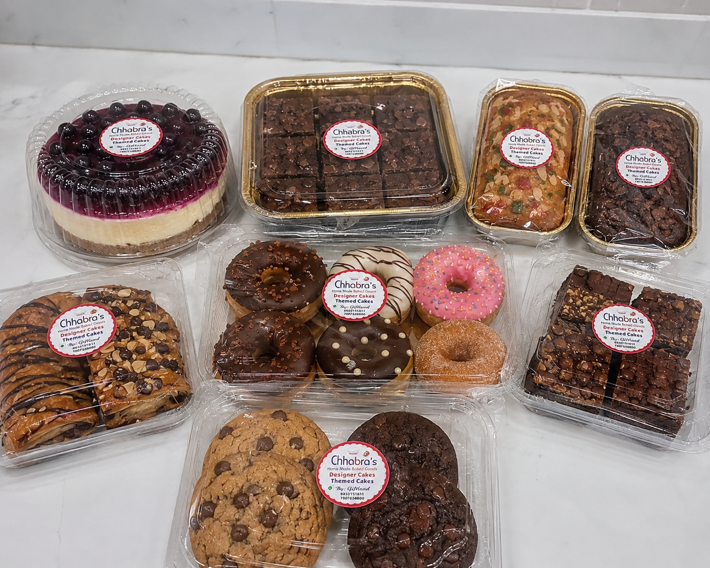 Fresh bakes - donuts, pastries, brownies Barabanki